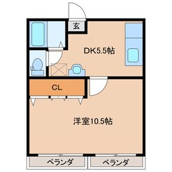 ヒロミコーポの物件間取画像